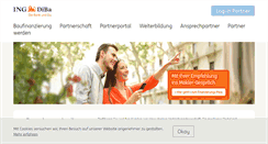 Desktop Screenshot of partner.ing-diba.de